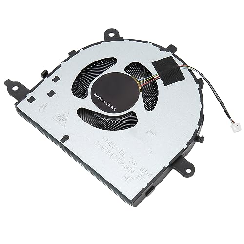 CPU-GPU-Lüfter, Ersatz-Laptop-interner Kühler für 15 Are 15 ITL 2020 mit 4-poligem Stromanschluss CPU-GPU-Lüfter, Ersatz-Laptop-interner Kühler für 15 Are 15 ITL 2020 mit 4-poligem Stromanschluss von ASHATA