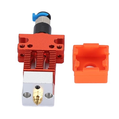 CREALITY Ender 3 Hotend, Zusammengebautes Extruder Metall Hotend Kit mit Schutzhülle für CREALITY CR 6 SE für Ender 3 Serie, Hochtemperaturbeständige 3D Druckerteile von ASHATA