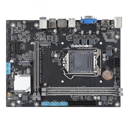 H311MK LGA1151 Computer-Motherboard, für H110, Dual-Channel-DDR4-SATA-3.0-Gigabit-Netzwerk-ATX-Motherboard für Mining-Desktop-Computer, HD-VGA-Ausgang, H311MK LGA1151 Computer-Motherboard, für H110, Dual-Channel-DDR4-SATA-3.0-Gigabit-Netzwerk-ATX-Motherboard für Mining-Desktop-Computer, HD-VGA-Ausgang, von ASHATA