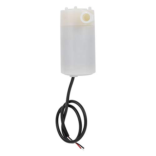 Mini-Wasserpumpe für Aquariumbrunnen, USB-Anschluss, Leise Micro-Wasserpumpe für Gartenpflanzen, Blumen, Wassertank Zubehör, DC 3V/5V von ASHATA