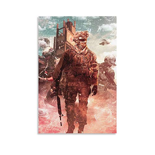 ASHDJ Call of Duty Modern Warfare Poster dekorative Malerei Leinwand Wandkunst Wohnzimmer Poster Schlafzimmer Malerei 12x18inch(30x45cm) von ASHDJ