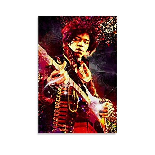 ASHDJ Jimi Hendrix Marquee Club London Leinwand Kunst Poster und Wandkunst Bilddruck Moderne Familienzimmer Dekor Poster 12x18inch(30x45cm) von ASHDJ