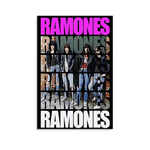 ASHDJ Ramones Leinwand Kunst Poster und Wandkunst Bilddruck Moderne Familienzimmer Dekor Poster 12x18inch(30x45cm) von ASHDJ