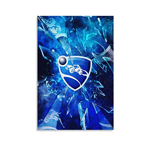 ASHDJ Rocket League Octane with No Spoiler Leinwand Kunst Poster und Wandkunst Bilddruck Moderne Familienzimmer Dekor Poster 24x36inch(60x90cm) von ASHDJ