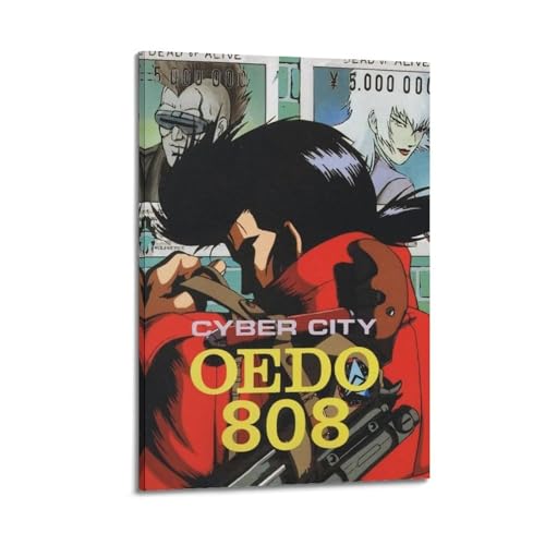 ASHDRUWQHR Cyber City Oedo 808 Poster auf Leinwand, Wandkunstdruck, ästhetisches Poster, moderne Kunst, Gemälde für Wohnzimmer, 60 x 90 cm, Rahmenstil ASHDRUWQHR Cyber City Oedo 808 Poster auf Leinwand, Wandkunstdruck, ästhetisches Poster, moderne Kunst, Gemälde für Wohnzimmer, 60 x 90 cm, Rahmenstil von ASHDRUWQHR