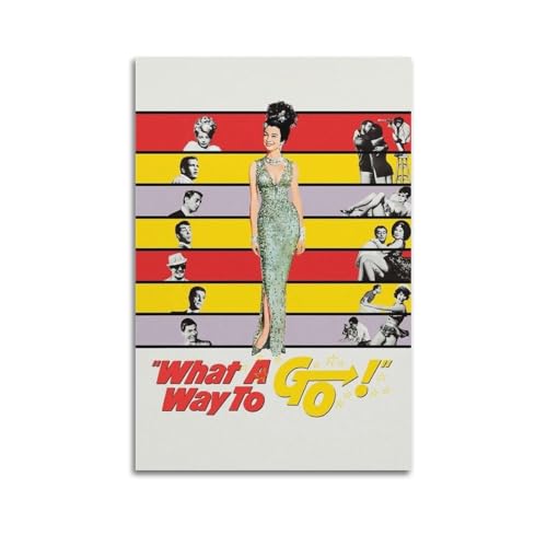 ASHDRUWQHR Poster auf Leinwand, Motiv "What A Way to Go", Kunstdruck, ästhetisches Poster, moderne Kunst, Gemälde für Wohnzimmer, 60 x 90 cm, ungerahmter Stil ASHDRUWQHR Poster auf Leinwand, Motiv "What A Way to Go", Kunstdruck, ästhetisches Poster, moderne Kunst, Gemälde für Wohnzimmer, 60 x 90 cm, ungerahmter Stil von ASHDRUWQHR