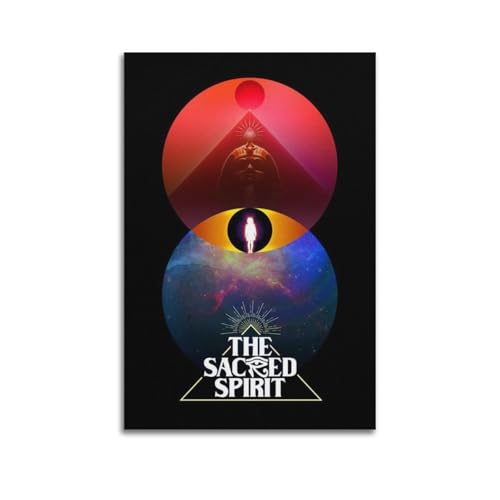 ASHDRUWQHR Poster auf Leinwand "The Sacred Spirit", Wandkunstdruck, ästhetisches Poster, moderne Kunst, Gemälde für Wohnzimmer, 20 x 30 cm, ungerahmter Stil ASHDRUWQHR Poster auf Leinwand "The Sacred Spirit", Wandkunstdruck, ästhetisches Poster, moderne Kunst, Gemälde für Wohnzimmer, 20 x 30 cm, ungerahmter Stil von ASHDRUWQHR