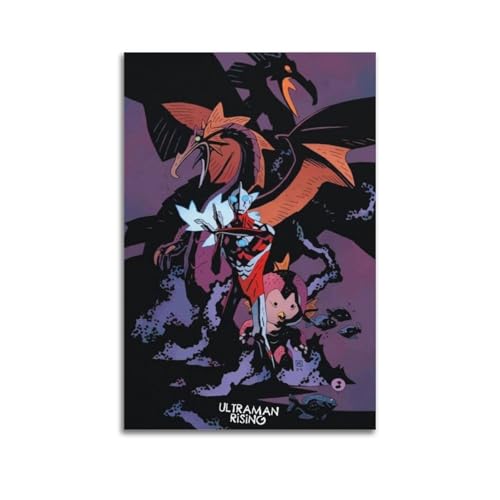 ASHDRUWQHR Ultraman Rising Poster auf Leinwand, Wandkunstdruck, ästhetisches Poster, moderne Kunst, Gemälde für Wohnzimmer, 30 x 45 cm, ungerahmter Stil ASHDRUWQHR Ultraman Rising Poster auf Leinwand, Wandkunstdruck, ästhetisches Poster, moderne Kunst, Gemälde für Wohnzimmer, 30 x 45 cm, ungerahmter Stil von ASHDRUWQHR