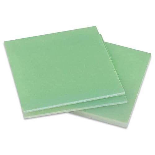 1 Stück G10 FR4 Epoxidharzplatte – Hellgrüne Isolierplatte for PCB- und CNC-Schneiden – 0,5–5 mm Dicke, flammhemmend(150x150MM 4mm) von ASHILD