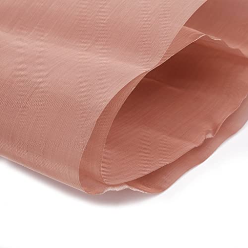 1 Stück Kupfer-Maschensieb 10–200 Maschen – rostfreies Messinggewebe aus Draht for Heimwerkerprojekte und Filter(30x90cm 100 Mesh) von ASHILD