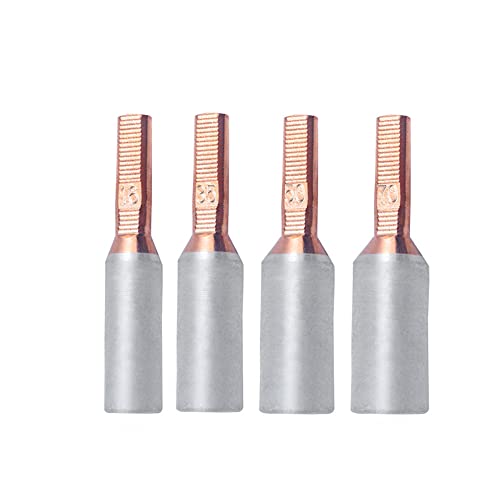 4 Stück Stromzählerkasten-Anschlussklemmen for 10–70 mm² Kupfer-Aluminium-Draht – langlebige Lösungen zur Kabelstiftbindung(50mm2) von ASHILD