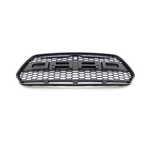 ASHILD Kühlergrill Niere Sport Schwarz Glanz Doppelsteg Für F&ord Für Transit 2015 2016 2017 2018 Stil Grills Auto Vordere Stoßstange Mitte Grille Mesh Waben von ASHILD