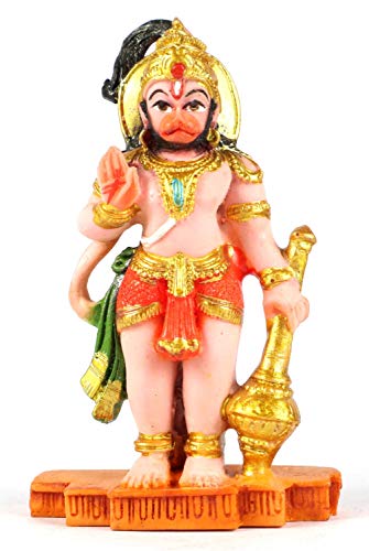 Polyresin Idol of Hanuman Ji, Statue, Murti in verschiedenen Größen für Heimtempel (Hanuman ji-02) von ASHIRWAD