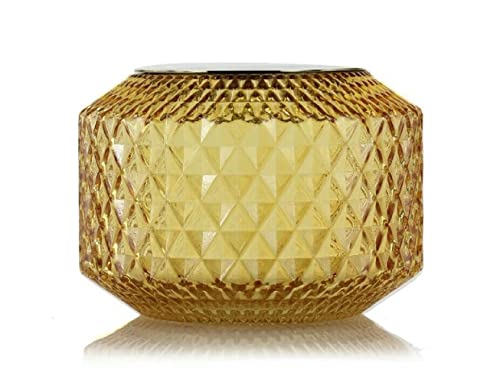 ASHLEIGH & BURWOOD Heritage Collection HCDIF008 Diffusor-Vase, Glas, Diamantschliff, goldfarben von ASHLEIGH & BURWOOD