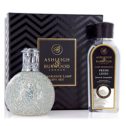 Ashleigh & Burwood Geschenkset - Duftlampe The Pearl & Fresh Linen 250 ml von ASHLEIGH & BURWOOD