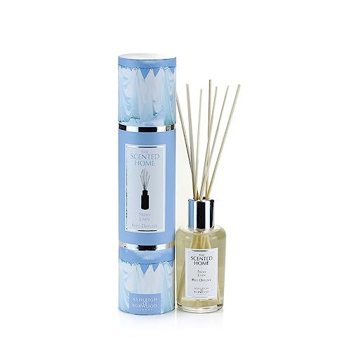 The Scented Home Fresh Linen Reed Diffuser 150 ml von ASHLEIGH & BURWOOD