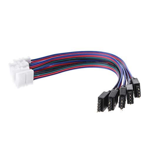 ASHLUYAK 5 Stück 15 cm 4-polig 4-polig 5050 3528 LED RGB Verlängerungskabel Draht ASHLUYAK 5 Stück 15 cm 4-polig 4-polig 5050 3528 LED RGB Verlängerungskabel Draht von ASHLUYAK