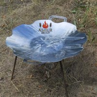 Bratpfanne Aus Kamille - Eggenscheibe 70 cm/ Диск-Сковорова Ромашка-700 Мм von ASHURGRILL