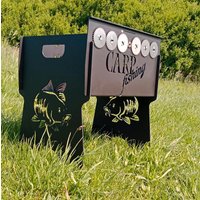 Touristen-Klappgrill „Karpfen". Handgemachter Grill von ASHURGRILL