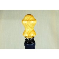 Handgefertigte Orange Osage Holz Weinkorken Edelstahl von ASHWoodshops