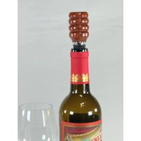Handgefertigter Weinverschluss Aus Bubinga Holz Edelstahl, Geschenk Für Weinliebhaber von ASHWoodshops