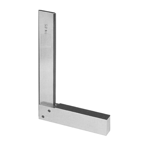Präzisions-Haarwinkel mit Anschlag Größe 100 x 70 mm Präzisions-Haarwinkel mit Anschlag Größe 100 x 70 mm von ASIMETO