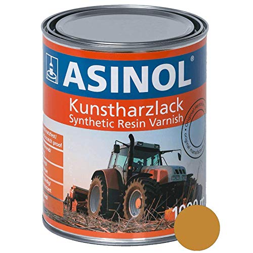 ASINOL CATERPILLAR GELB 1.000ml Lack FARBE Kunstharzlack Lackierung 1 k Lack Oldtimer von ASINOL