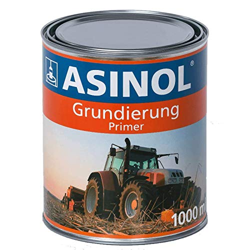 ASINOL GRUNDIERUNG GRAU 1000 ml Kunstharzlack Farbe Lack 1l Liter Dose von ASINOL