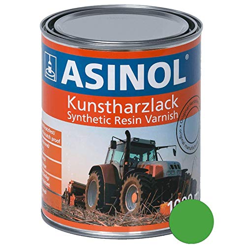 ASINOL HOLDER GRÜN 1.000 ml Kunstharzlack Farbe Lack 1l Liter Dose von ASINOL