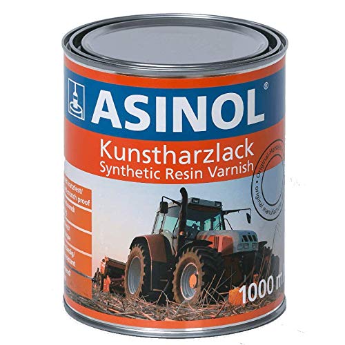 ASINOL ISEKI DUNKELGRAU 1.000 ml Kunstharzlack Farbe Lack 1l Liter Dose von ASINOL