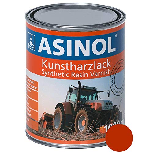 ASINOL KUHN ROT 1.000 ml Kunstharzlack Farbe Lack 1l Liter Dose ASINOL KUHN ROT 1.000 ml Kunstharzlack Farbe Lack 1l Liter Dose von ASINOL