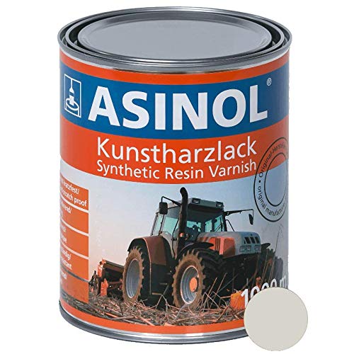 ASINOL LIEBHERR KABINE GRAU 1.000 ml Kunstharzlack Farbe Lack 1l Liter Dose von ASINOL