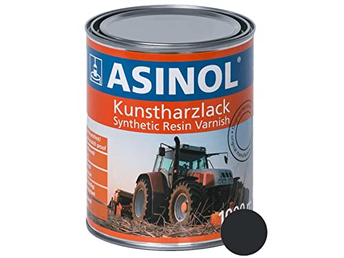 ASINOL RAL 9011 Graphitschwarz Kunstharzlack Landmaschinen Lack Traktoren von ASINOL