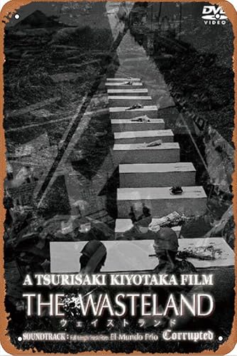 Metall-Blechschild "The Wasteland-Film", Retro-Stil, für Zuhause, Café, Bar, Pub, Wanddekoration, Metallposter, 20,3 x 30,5 cm von ASIOADWNA