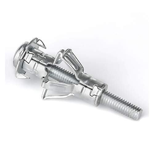 ASIORI Expansionsbolzen M4 M5 M6 Hohlwand-Metallanker Gipskarton-Trockenbau-Hohlraumdübel Dübel for Decken-Expansionsschrauben Gipskartonlöcher (Länge: 4x38 3 Stück) (Color : 4x20 5 pcs) von ASIORI