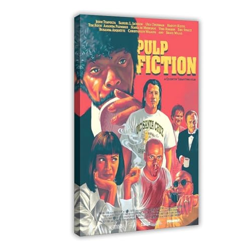 ASKRVNNZ Pulp Fiction Filmposter (10) Leinwandposter Wandkunst Dekor Druck Gemälde für Wohnzimmer Schlafzimmer Dekoration 40 x 60 cm von ASKRVNNZ