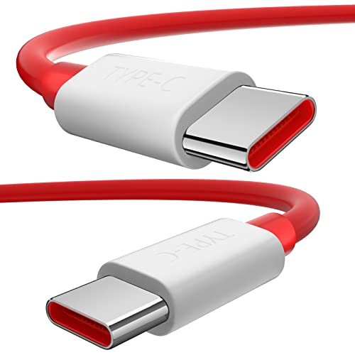 USB C Ladekabel für OnePlus 10T 11 5G, Schnellladekabel Typ C auf USB C, SUPERVOOC Super Flash Datenkabel USB C 2M, Typ C Kabel für OnePlus Nord 3 2 Nord CE 4 3 Lite 9 Pro 8 Open Realme OPPO Reno Find von ASKUBSKU