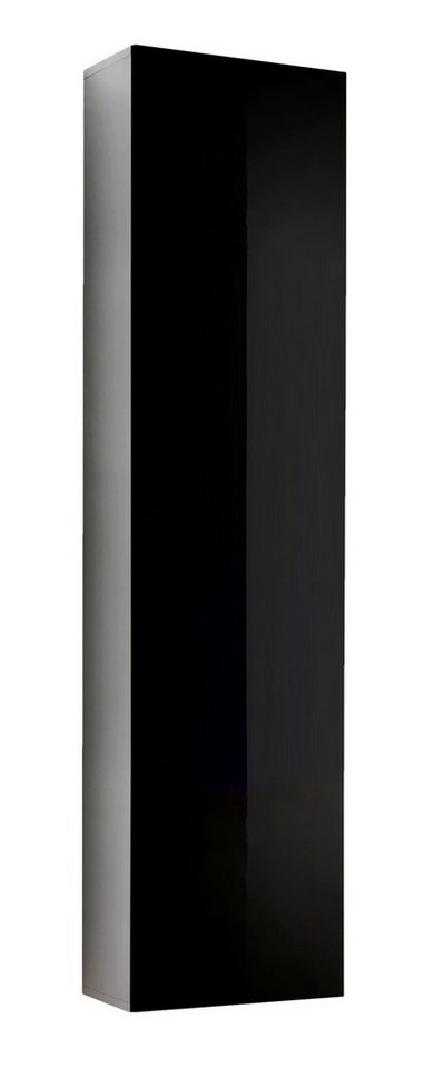 ASM-Moebel Hängevitrine Hängevitrine Glasvitrine FLY I Hochglanz Led Push-Click 12 Varianten Hochglanzfronten Led Beleuchtung und Push-Click System von ASM-Moebel
