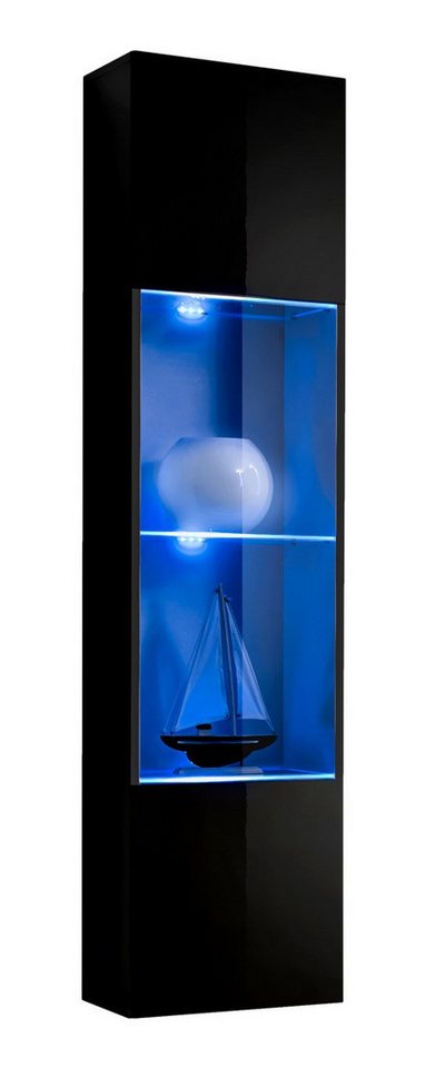 ASM-Moebel Hängevitrine Hängevitrine Glasvitrine FLY I Hochglanz Led Push-Click 12 Varianten Hochglanzfronten Led Beleuchtung und Push-Click System ASM-Moebel Hängevitrine Hängevitrine Glasvitrine FLY I Hochglanz Led Push-Click 12 Varianten Hochglanzfronten Led Beleuchtung und Push-Click System von ASM-Moebel