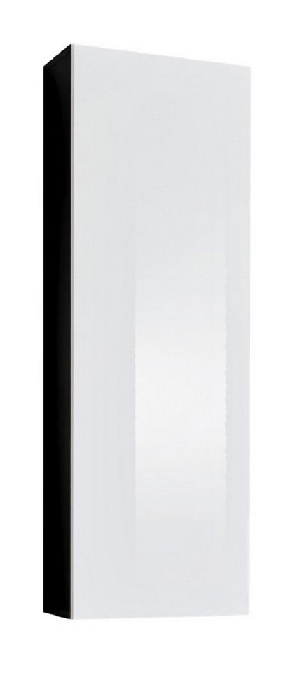 ASM-Moebel Hängevitrine Hängevitrine Glasvitrine FLY II Hochglanz Led Push-Click 12 Varianten Hochglanzfronten Led Beleuchtung und Push-Click System von ASM-Moebel