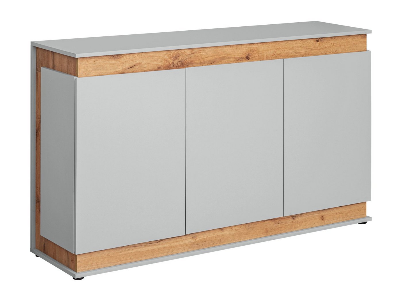 ASM-Moebel Kommode Kommode Sideboard BERLIN mit Push-Click System, Push-Click System von ASM-Moebel