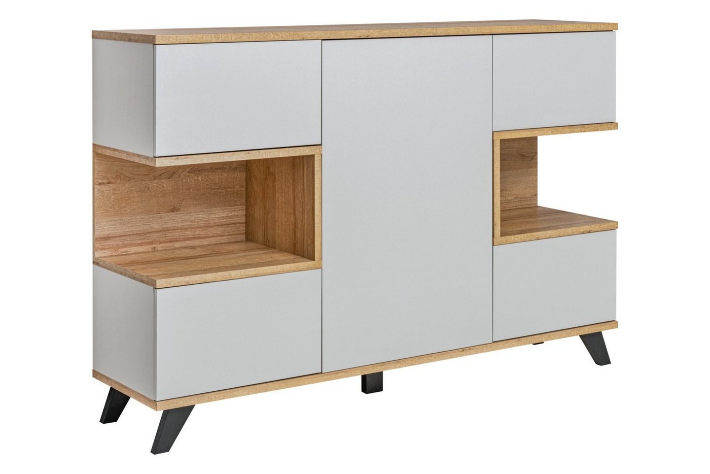 ASM-Moebel Kommode Kommode Sideboard BOGOTA inklusive Push-Click System von ASM-Moebel