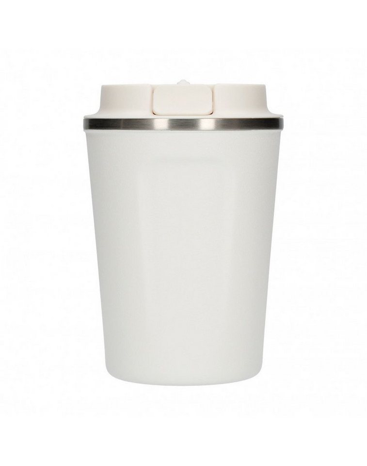 ASOBU Thermobecher Coffee Compact White, 380 ml von ASOBU