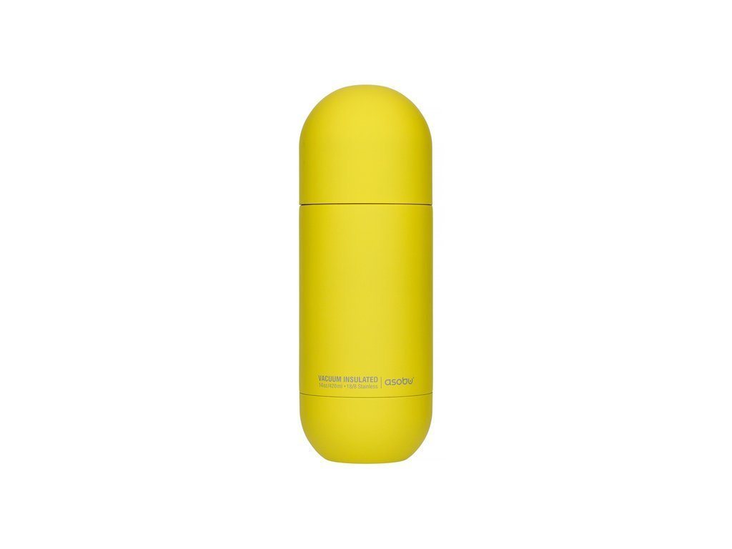 ASOBU Thermobecher Orb Yellow, 420 ml von ASOBU