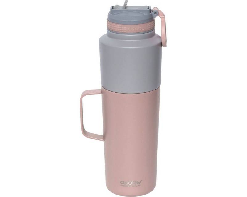 ASOBU Trinkflasche Twin Pack Bottle with Mug 0.9 L + 0.6 L von ASOBU