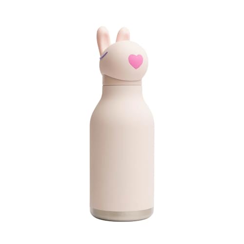 Asobu Bestie Bunny Kindertrinkflasche mit Strohhalm – Isolierte Edelstahlflasche 420ml mit Hasenkopf – Auslaufsicher & BPA-frei Asobu Bestie Bunny Kindertrinkflasche mit Strohhalm – Isolierte Edelstahlflasche 420ml mit Hasenkopf – Auslaufsicher & BPA-frei von ASOBU
