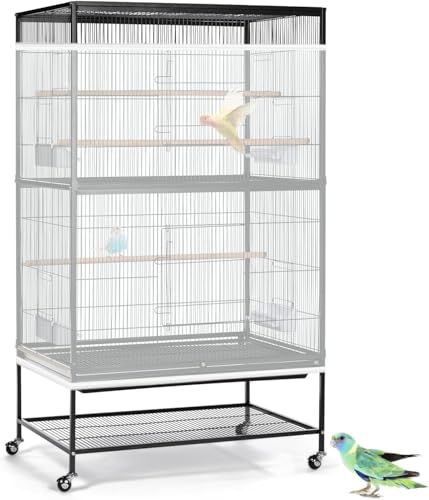 ASOCEA Großer Vogelkäfig-Samenkäfig Vogelkäfigabdeckung Verstellbarer Vogelkäfig Nylon Maschennetz Papageienkäfig Weiche luftige Schutzhülle für Runde Quadratische Käfige(Weiß, 118x31.5in/300x80cm) ASOCEA Großer Vogelkäfig-Samenkäfig Vogelkäfigabdeckung Verstellbarer Vogelkäfig Nylon Maschennetz Papageienkäfig Weiche luftige Schutzhülle für Runde Quadratische Käfige(Weiß, 118x31.5in/300x80cm) von ASOCEA
