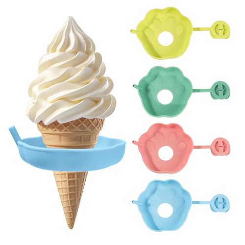 ASOFTY 4 Stück Tropffreier Eis Am Stiel Halter, Wiederverwendbar Silikon Eishalterung, Eislutscher Halter mit Integriertem Strohhalm, Eis Tropfschutz Halter für Erwachsene und Kinder ASOFTY 4 Stück Tropffreier Eis Am Stiel Halter, Wiederverwendbar Silikon Eishalterung, Eislutscher Halter mit Integriertem Strohhalm, Eis Tropfschutz Halter für Erwachsene und Kinder von ASOFTY