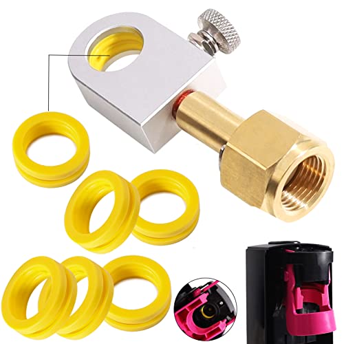 ASOFTY 6 STK Ersatzdichtung Kompatibel mit Wassersprudler Duo Quick Connect QC, Art, Terra, Dichtung zum Austauschen für Umfülladapter von ASOFTY