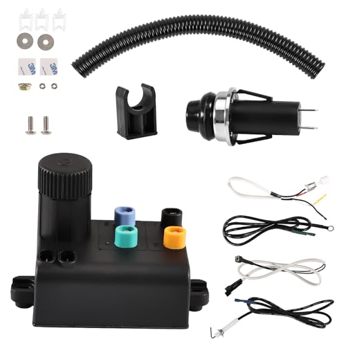 ASOFTY Elektronischer Zünder Kit, Anzünder Ersatzteile Kompatibel mit Weber Spirit 220/320/330/335 Serie, Grill Anzünder Ersatzteile mit Drahtmanagement und Keramikschutz, Zündkit Ersatz für Grill von ASOFTY
